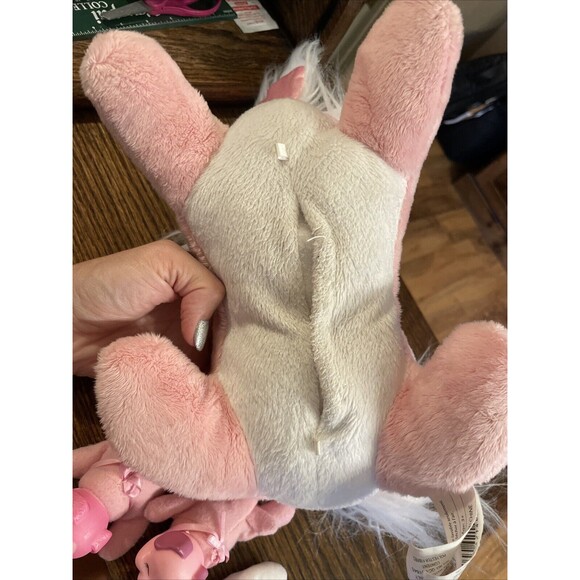 Puppy Surprise W/ 3 Puppies 2020  Pink Stuffed Animal Plush 3 Dog Babies Puppies - Picture 8 of 10